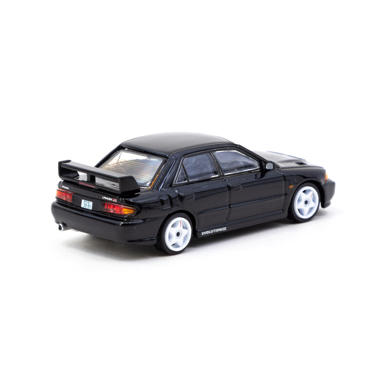 Tarmac Works 1/64 - Mitsubishi Lancer GSR Evolution III | Black
