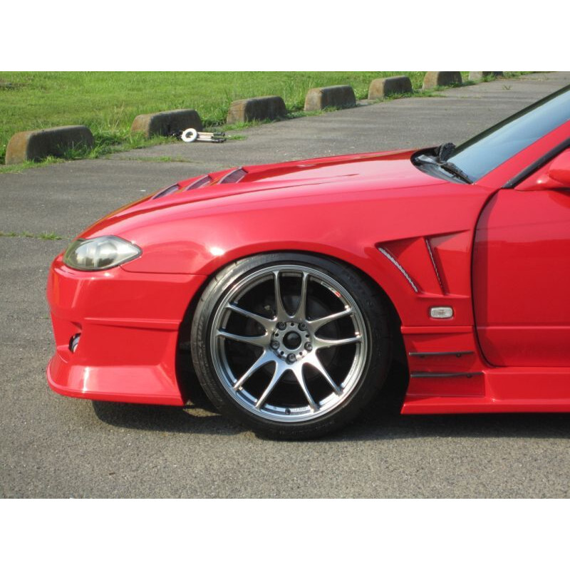 Car Modify Wonder Glare +50 mm GT Front Fenders for Nissan Silvia S15