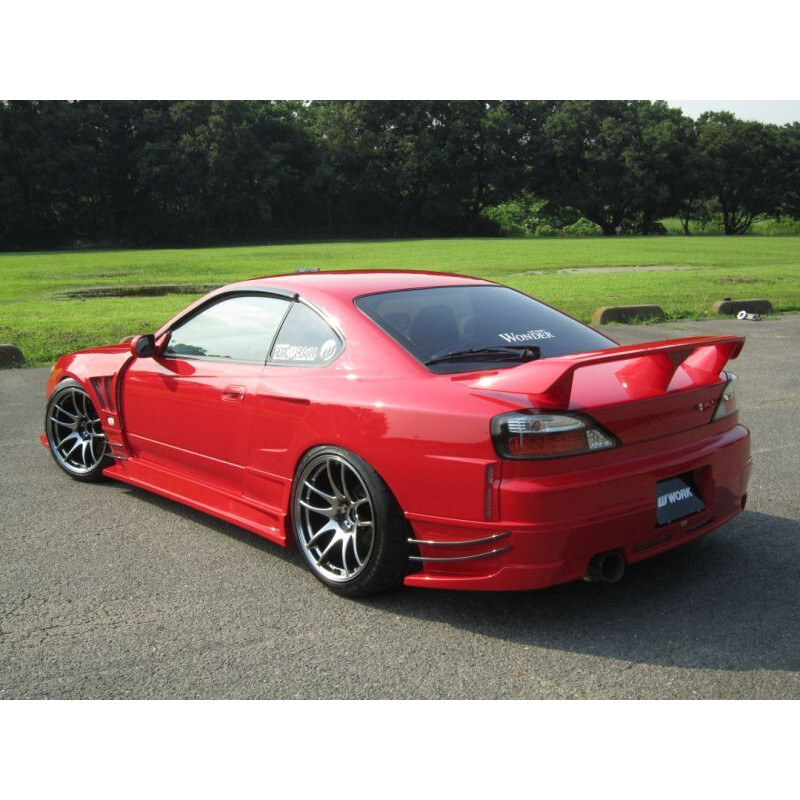 Car Modify Wonder Glare +50 mm GT Rear Fenders for Nissan Silvia S15