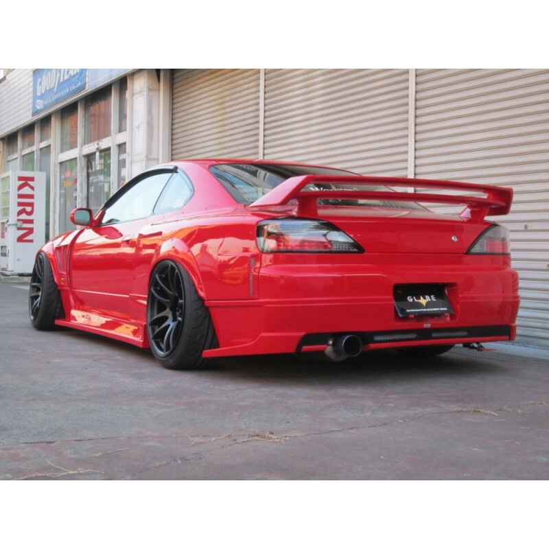 Car Modify Wonder Glare Twin-Blade Rear Wing for Nissan Silvia S15