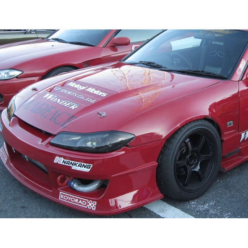 Car Modify Wonder Glare Triple Duct Carbon Bonnet for Nissan Silvia S15