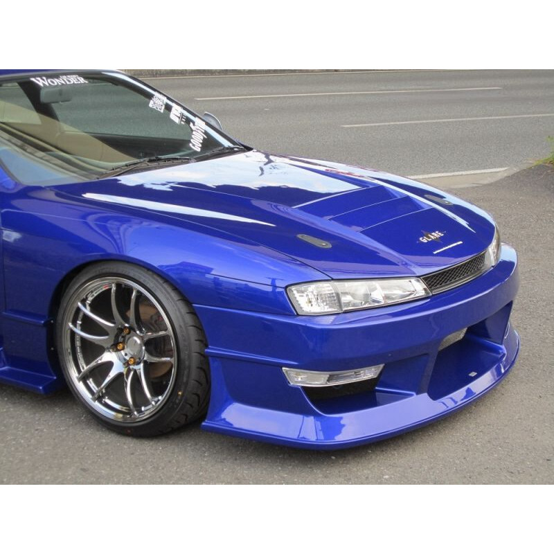 Car Modify Wonder Glare Triple Duct Bonnet for Nissan 200SX S14A