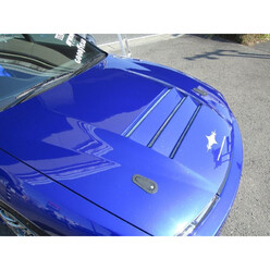 Car Modify Wonder Glare Triple Duct Carbon Bonnet for Nissan 200SX S14A