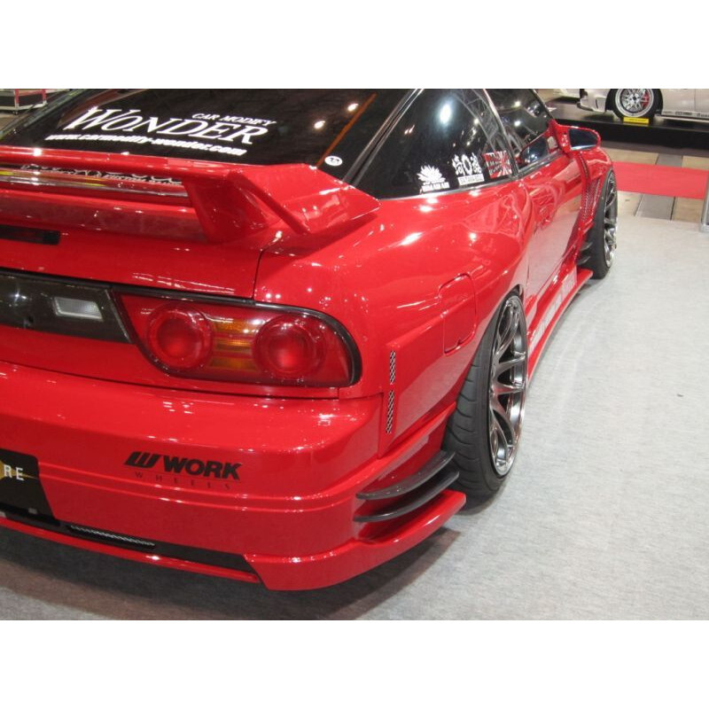 Car Modify Wonder Glare +50 mm GT Rear Fenders for Nissan 200SX S13