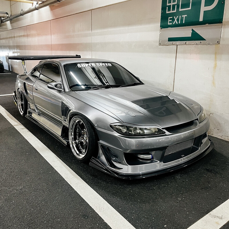 Car Modify Wonder Glare Body Kit for Nissan Silvia S15