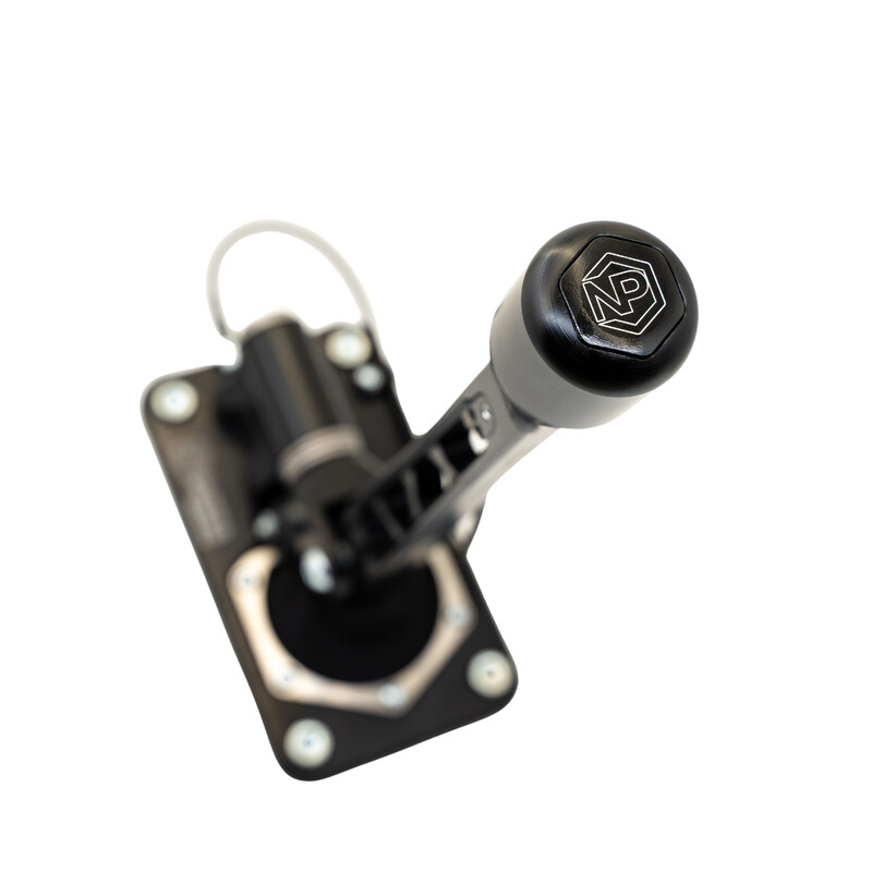 NP Parts V2 Tall Black Short Shifter for BMW