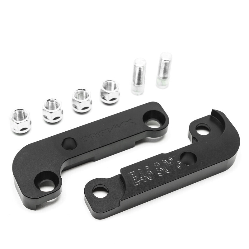 DriftMax Steering Lock Adapters +30% Angle for BMW E46 non-M
