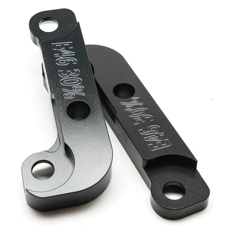 DriftMax Steering Lock Adapters +30% Angle for BMW E46 non-M