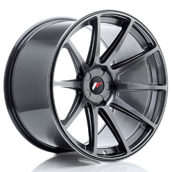 Japan Racing JR-11 Extreme Concave 20x11" (5 hole custom PCD) ET20-30, Hyper Black