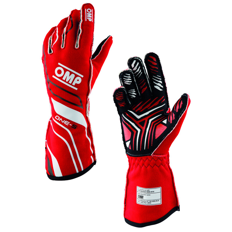 OMP ONE-S Gloves, Red | Order Online at DriftShop.com