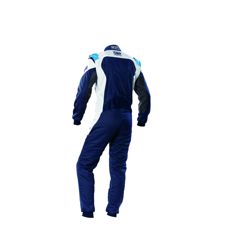 OMP First EVO Overall, Navy Blue / Cyan
