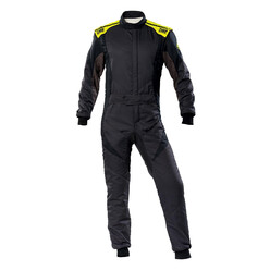 OMP First EVO Overall, Anthracite / Fluo Yellow