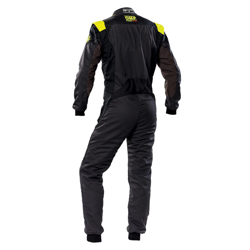 OMP First EVO Overall, Anthracite / Fluo Yellow