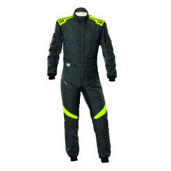 OMP First EVO Overall, Anthracite / Fluo Yellow