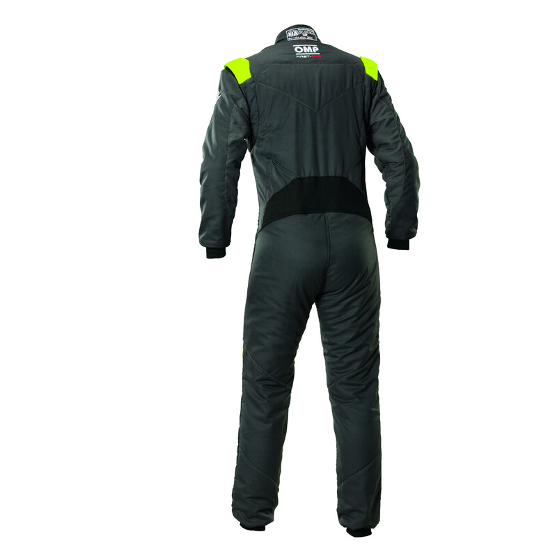 OMP First EVO Overall, Anthracite / Fluo Yellow