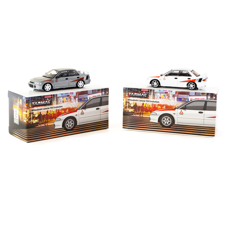 Tarmac Works 1/64 - Mitsubishi Lancer RS Evolution | Lamley Special Edition