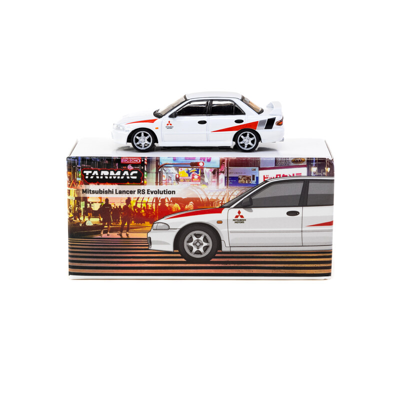 Tarmac Works 1/64 - Mitsubishi Lancer RS Evolution | Lamley Special Edition