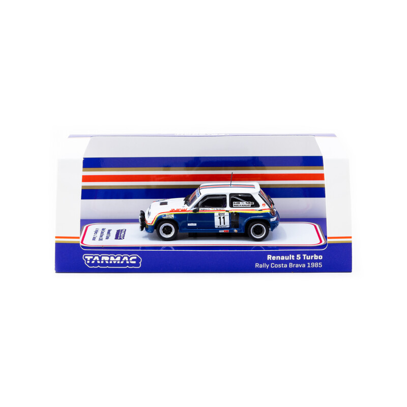 Tarmac Works 1/64 - Renault 5 Turbo | Rally Costa Brava 1985