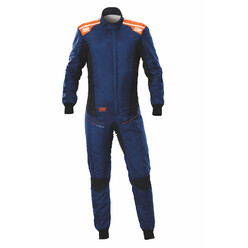 OMP Tecnica Super Light Overall, Navy Blue / Fluo Orange