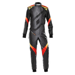 OMP KS ART X Overall, Black / Yellow / Red