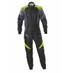 OMP KS-2X ART Suit, Black / Fluo Yellow