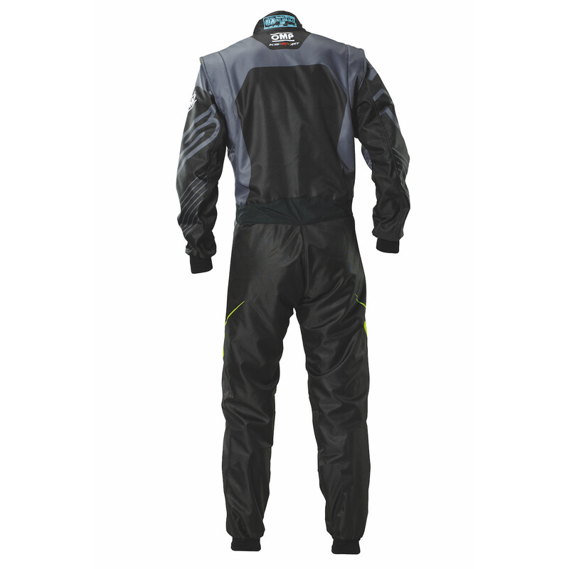 OMP KS-2X ART Suit, Black / Fluo Yellow