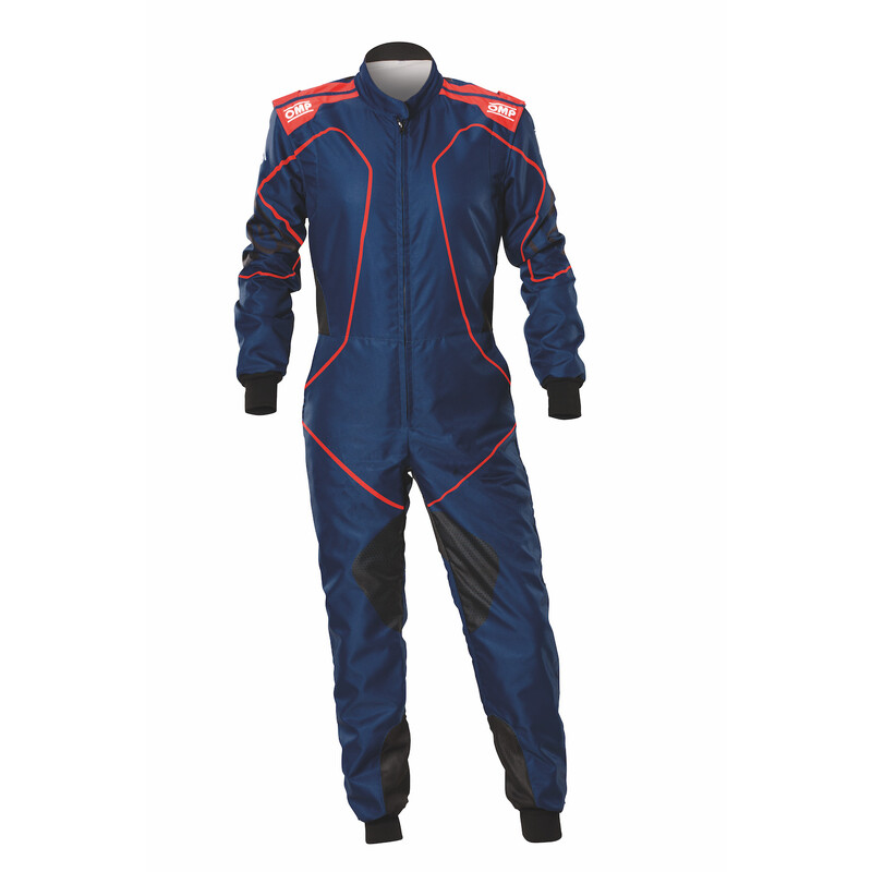 OMP KS-3X ART Style2 Overall, Blue / Red