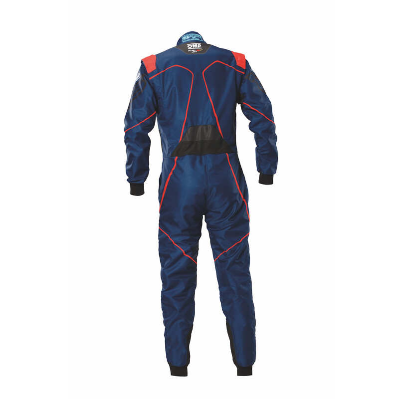 OMP KS-3X ART Style2 Overall, Blue / Red