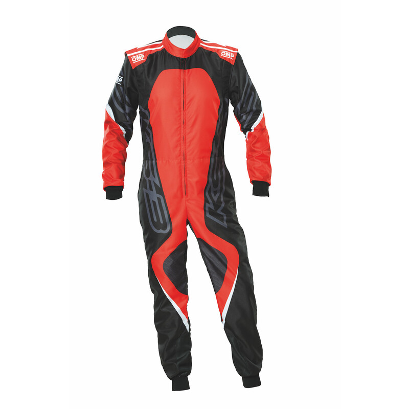 OMP KS-3X ART Overall, Black / Red