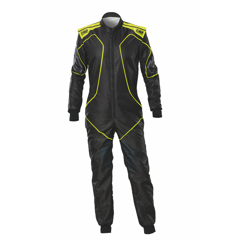 OMP KS-3X ART Overall (Kids), Black / Fluo Yellow