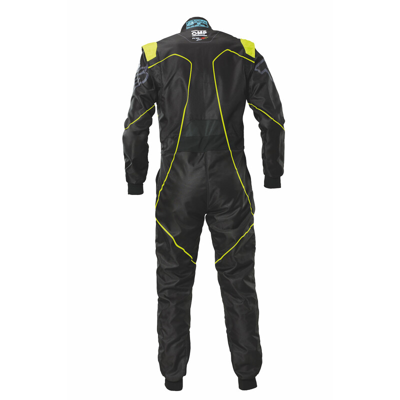 OMP KS-3X ART Overall (Kids), Black / Fluo Yellow