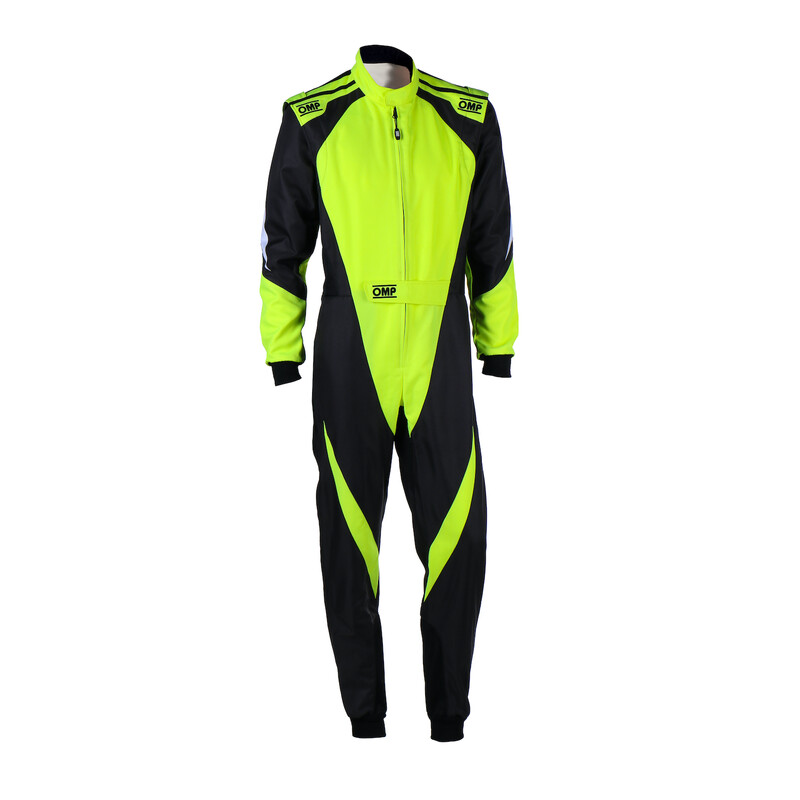 OMP KS-3X Overall (Kids), Black / Fluo Yellow