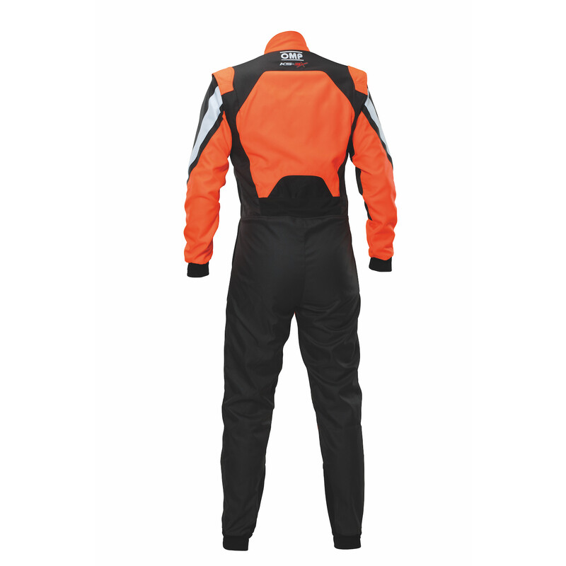 OMP KS-3X Overall (Kids), Black / Fluo Orange