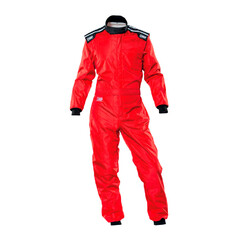 OMP KS-4 Kart Overall (Kids), Red