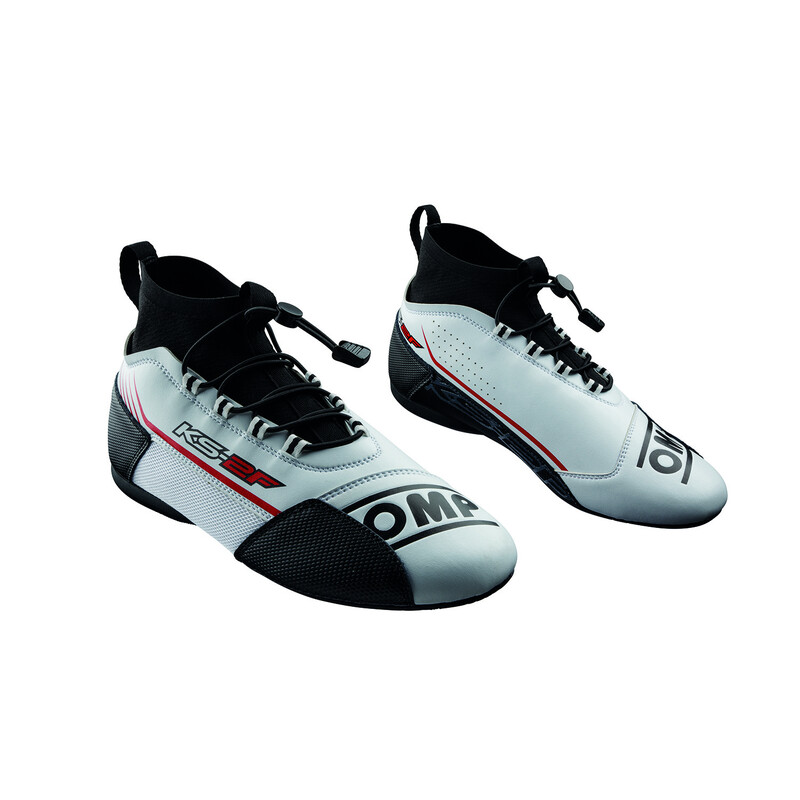 OMP KS-2F Kart Shoes, White