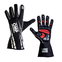 OMP ARP Kart Gloves, Black
