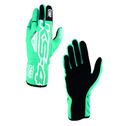 OMP KS-4 Kart Gloves, Mint Green