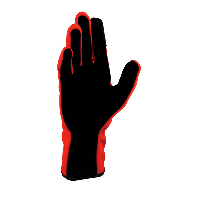 OMP KS-4 Kart Gloves, Red / White