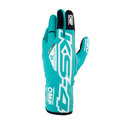 OMP KS-4 Kart Gloves, Mint Green