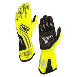OMP KS-X Gloves, Fluo Yellow