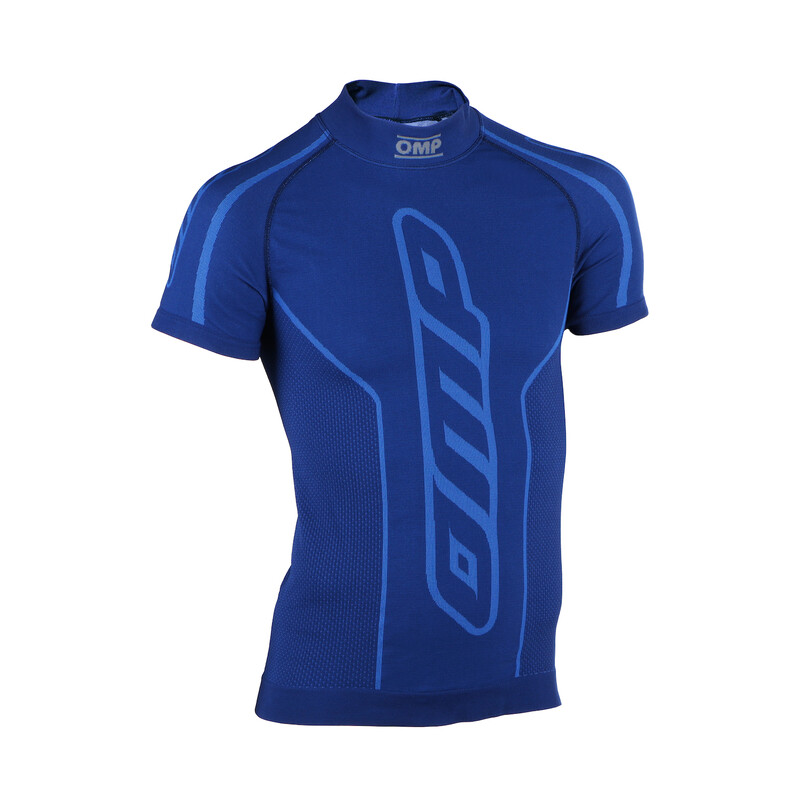 OMP Karting Underwear Short S. Shirt KS Top, Royal Blue