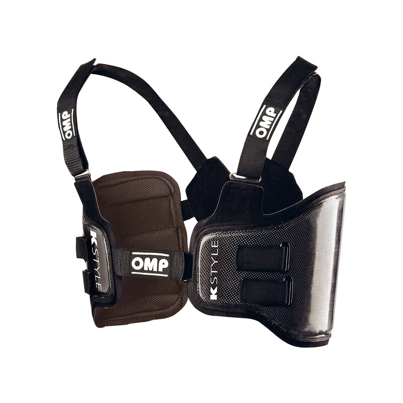 OMP Kart Carbon Rib Vest Carbon