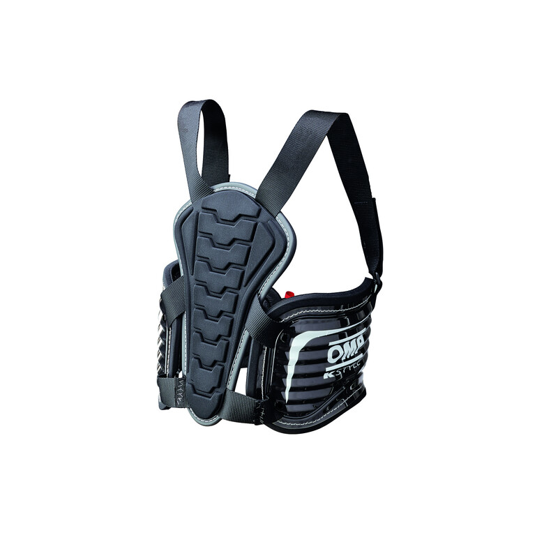 OMP Kart Pro Rib Vest, Black