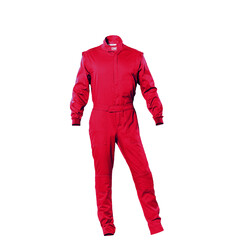 OMP Mechanic Overall Summer (Kids), Red