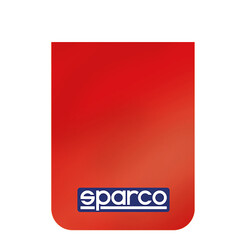 Sparco Red Mud Flaps (FIA)