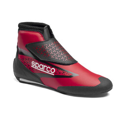 Sparco K-Prime Kid Karting Shoes, Red & Black (FIA 8877-2022)