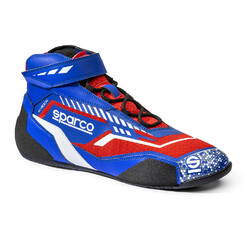 Sparco K-Rock Karting Shoes, Blue & Red