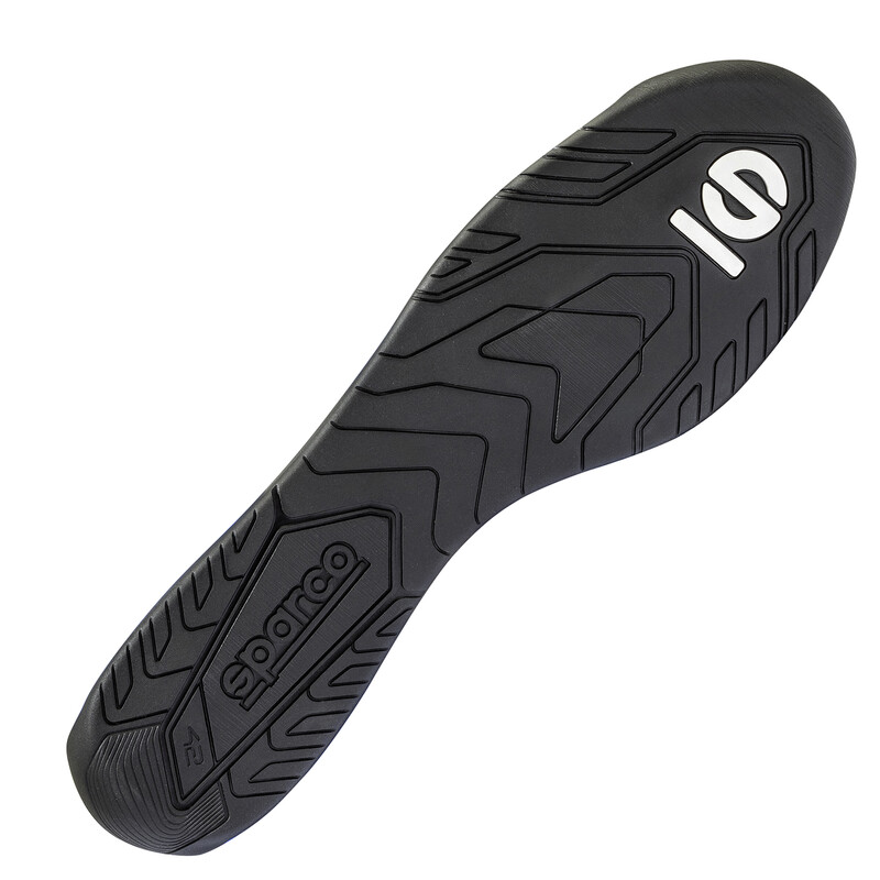Sparco K-Rock Kid Karting Shoes, Black & Grey