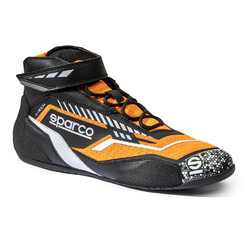 Sparco K-Rock Kid Karting Shoes, Black & Orange