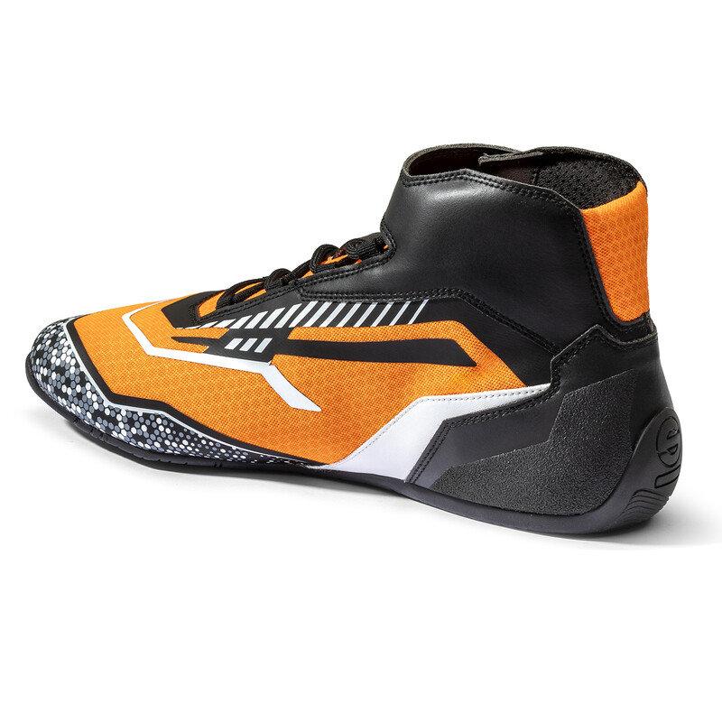 Sparco K-Rock Karting Shoes, Black & Orange